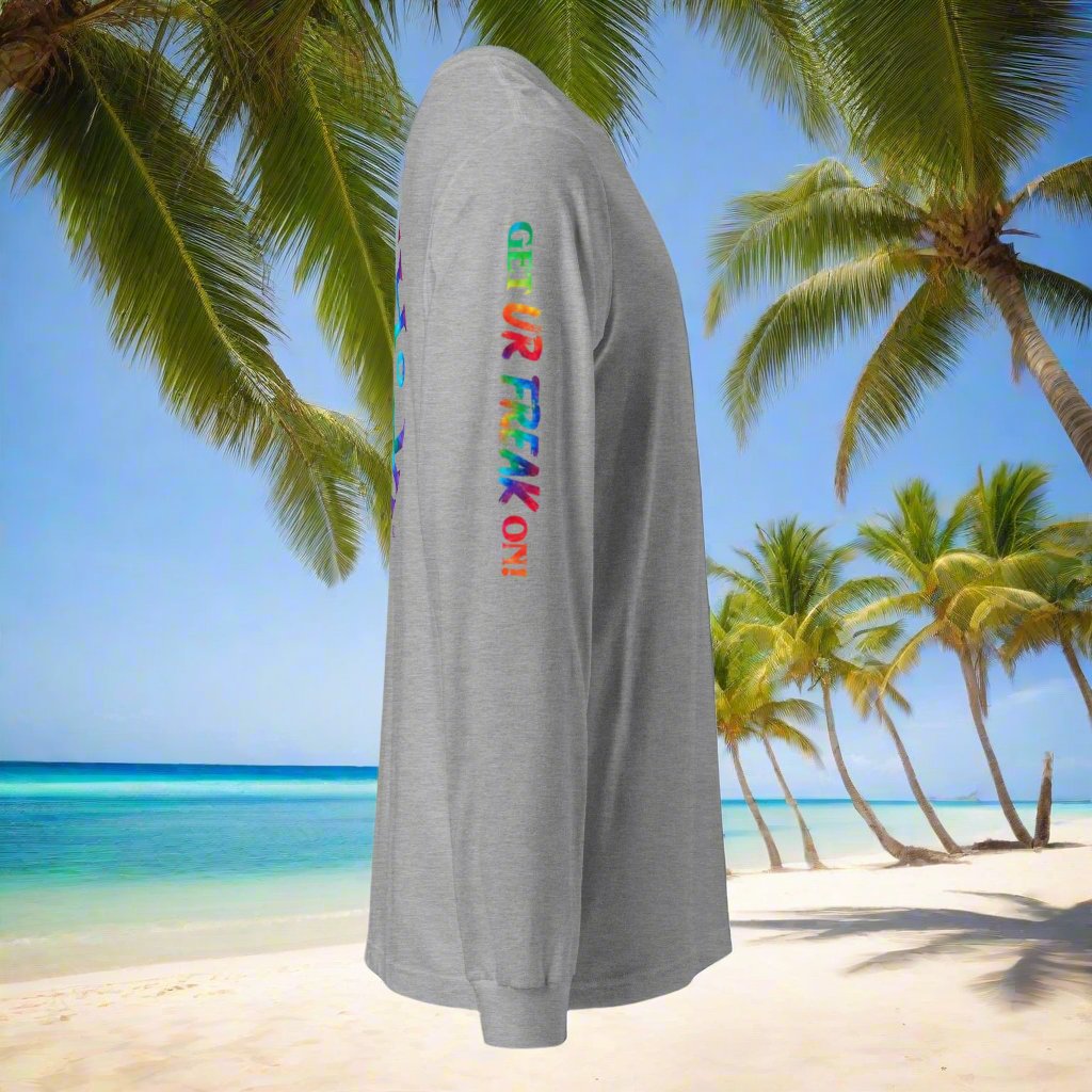 TIE-DYE BEACH FREAK© LONG SLEEVE TEE