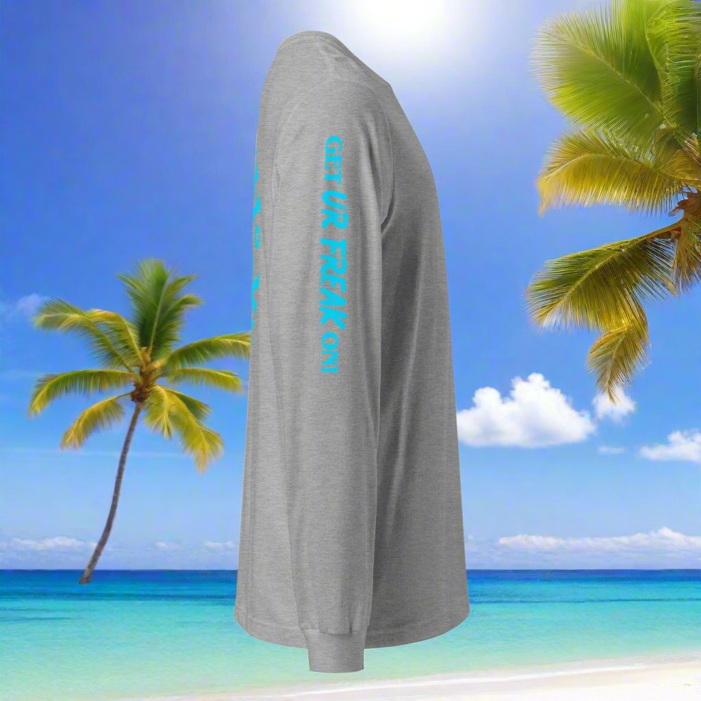 NEON BLUE BEACH FREAK© LONG SLEEVE TEE
