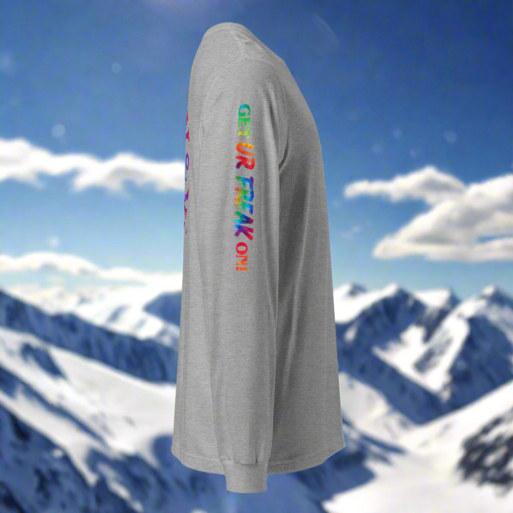 TIE-DYE SNOW FREAK© LONG SLEEVE TEE