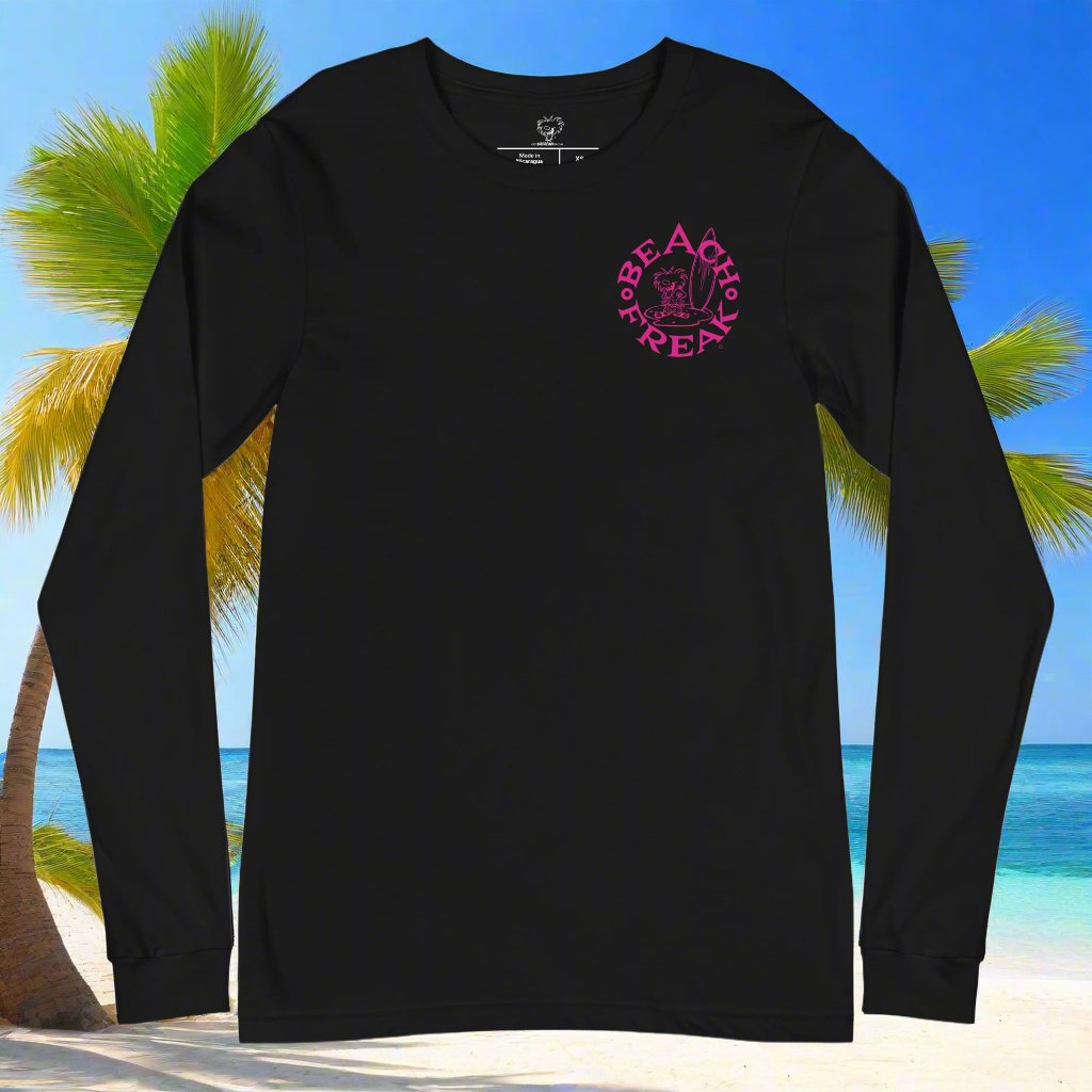 TROPICAL PINK BEACH FREAK© LONG SLEEVE TEE