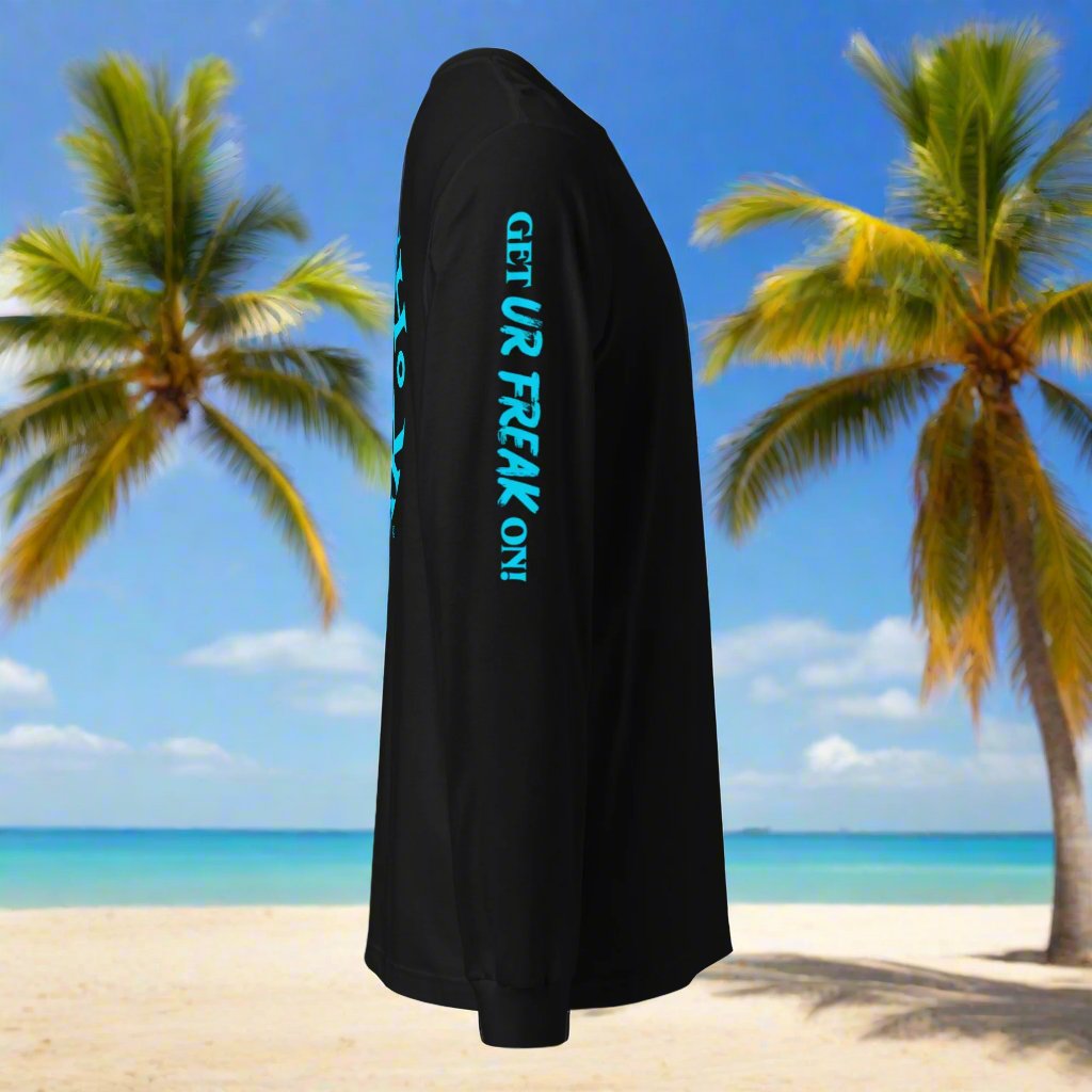 NEON BLUE BEACH FREAK© LONG SLEEVE TEE