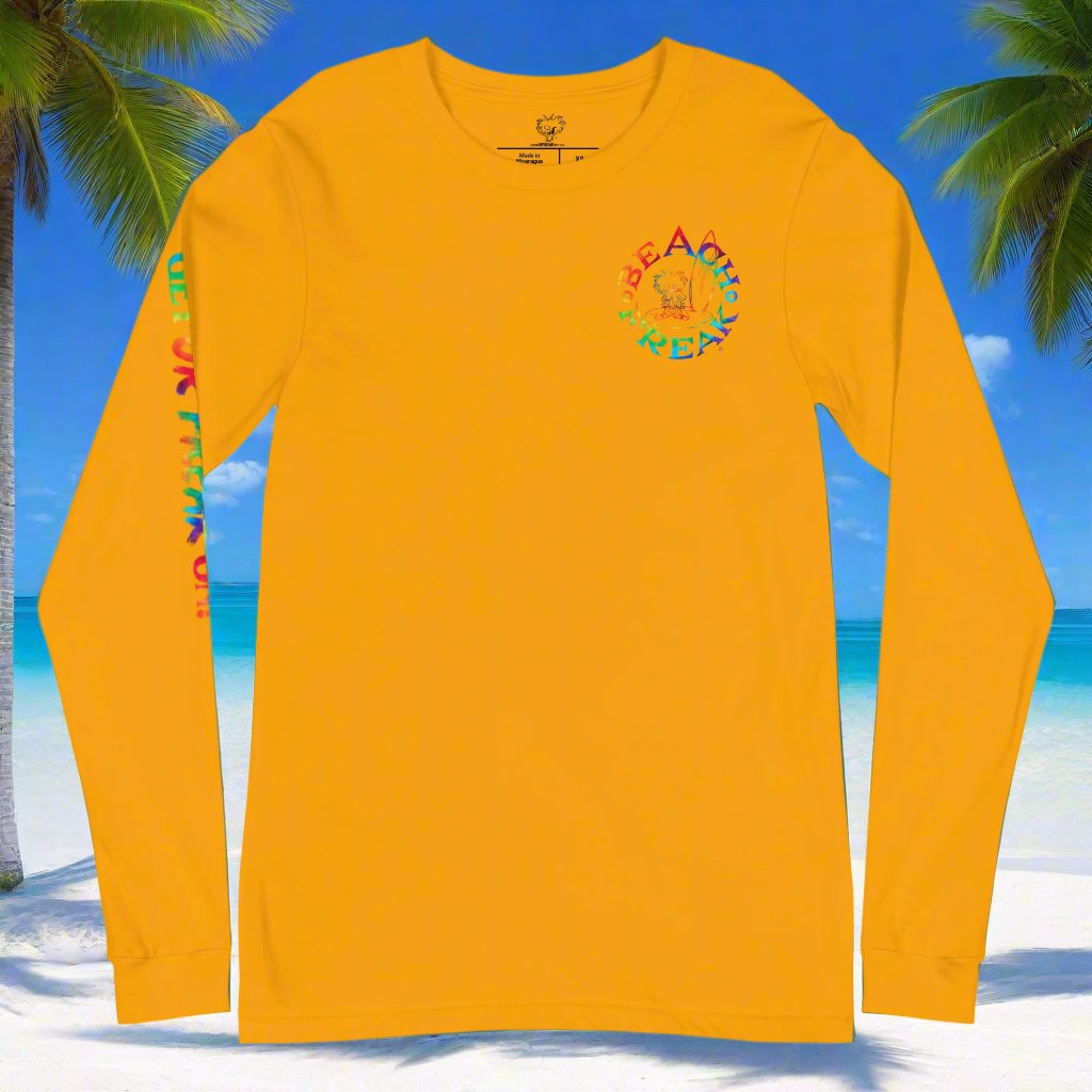 TIE-DYE BEACH FREAK© LONG SLEEVE TEE