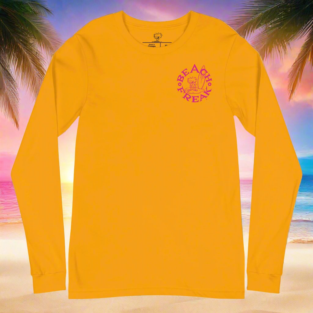 TROPICAL PINK BEACH FREAK© LONG SLEEVE TEE