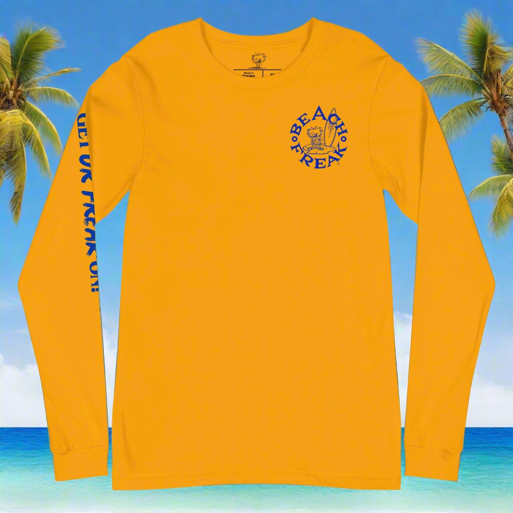 BLUE BEACH FREAK© LONG SLEEVE TEE