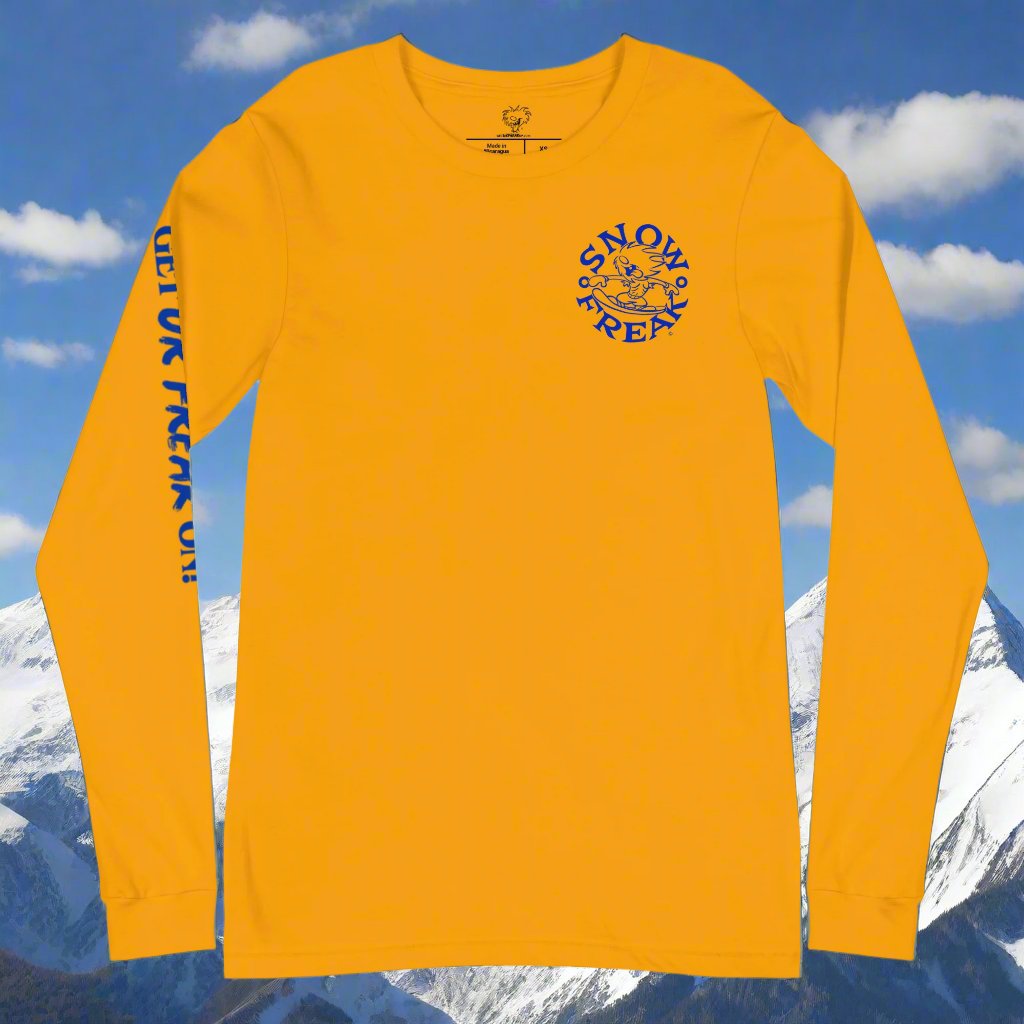 BLUE SNOW FREAK© LONG SLEEVE TEE