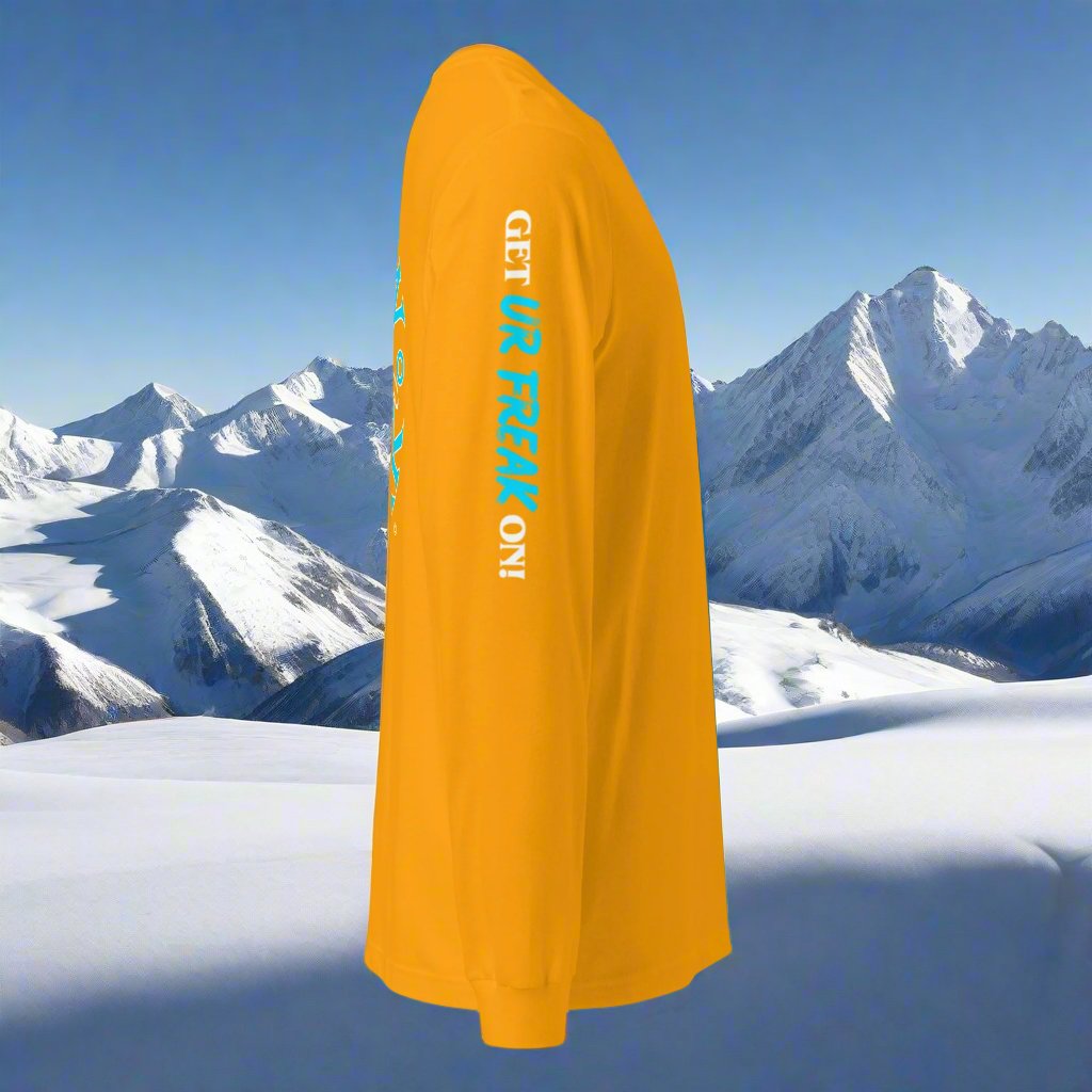 NEON BLUE SNOW FREAK© LONG SLEEVE TEE