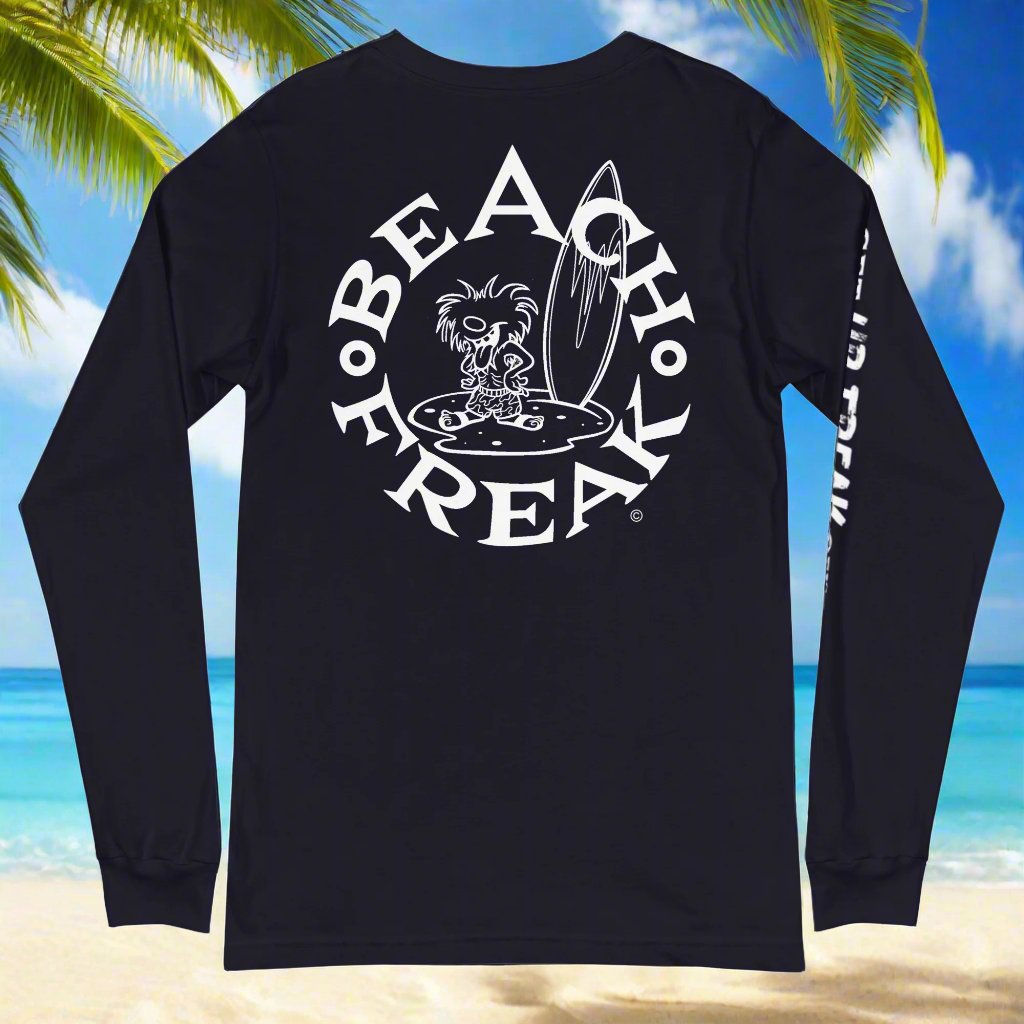 WHITE BEACH FREAK© LONG SLEEVE TEE