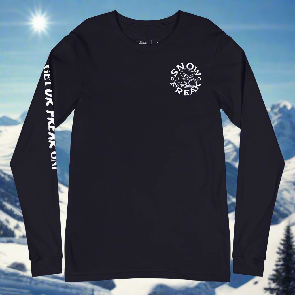 WHITE SNOW FREAK© LONG SLEEVE TEE