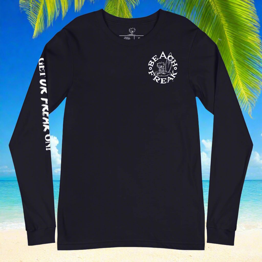 WHITE BEACH FREAK© LONG SLEEVE TEE