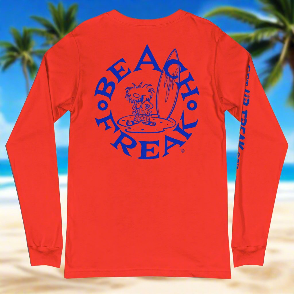 BLUE BEACH FREAK© LONG SLEEVE TEE
