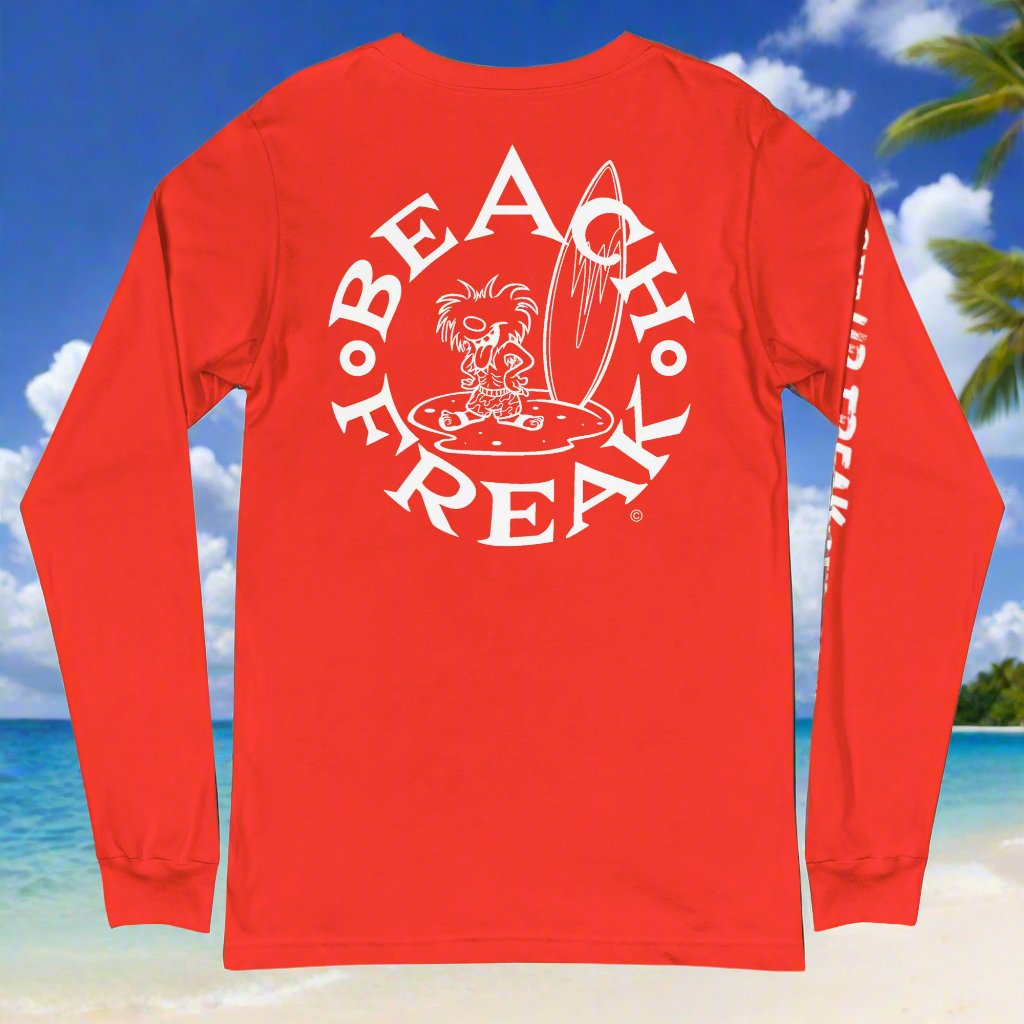 WHITE BEACH FREAK© LONG SLEEVE TEE