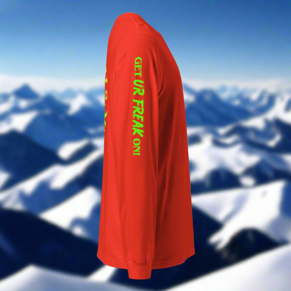 LIME & YELLOW SNOW FREAK© LONG SLEEVE TEE