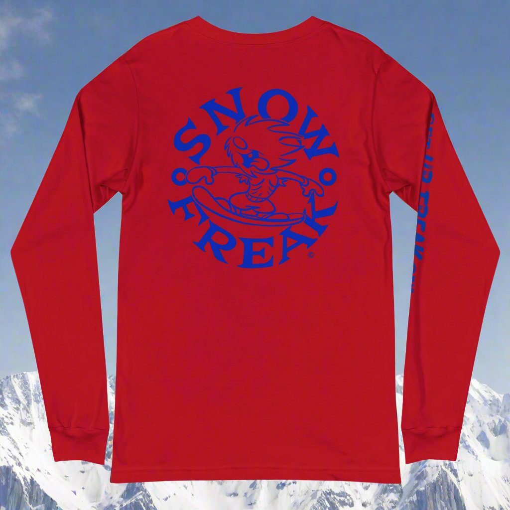 BLUE SNOW FREAK© LONG SLEEVE TEE