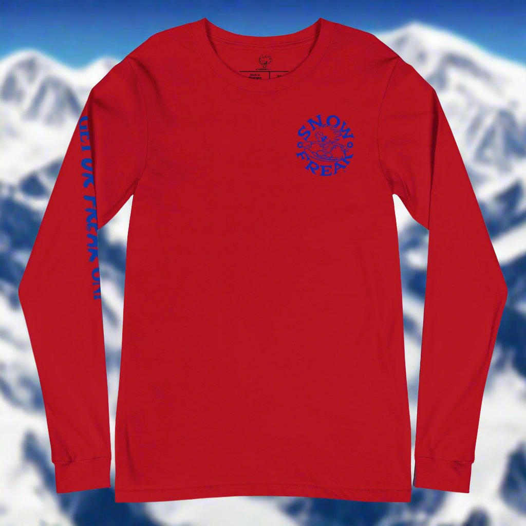 BLUE SNOW FREAK© LONG SLEEVE TEE