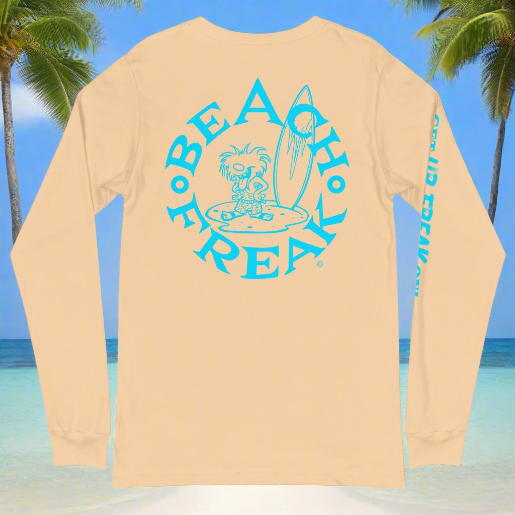 NEON BLUE BEACH FREAK© LONG SLEEVE TEE