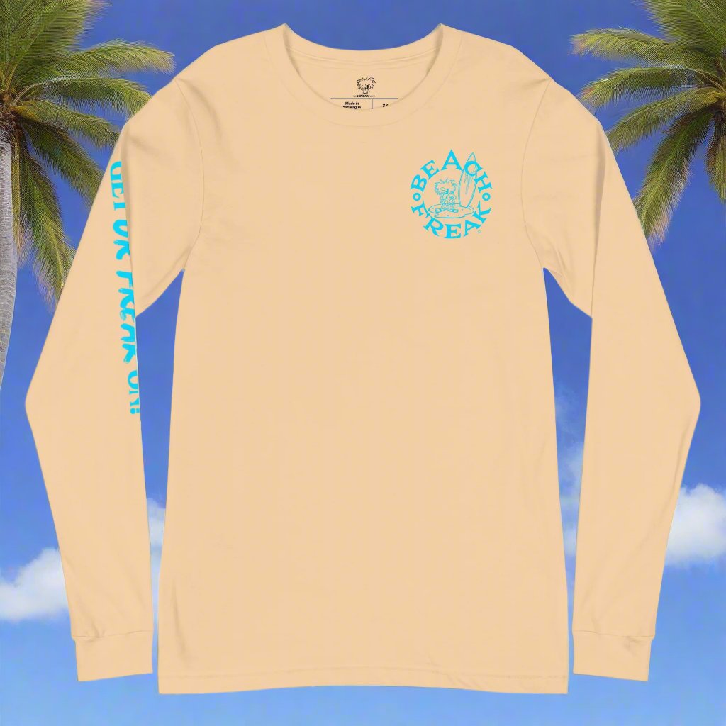 NEON BLUE BEACH FREAK© LONG SLEEVE TEE