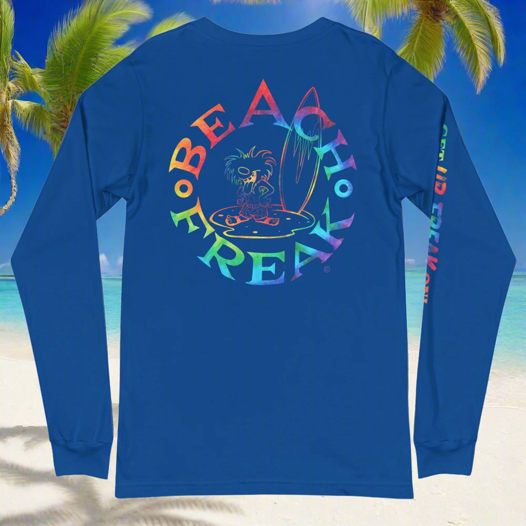 TIE-DYE BEACH FREAK© LONG SLEEVE TEE