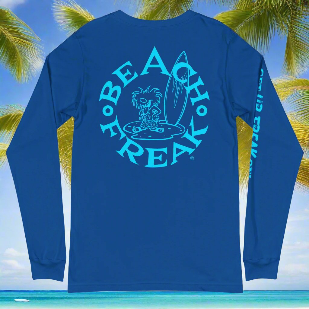 NEON BLUE BEACH FREAK© LONG SLEEVE TEE