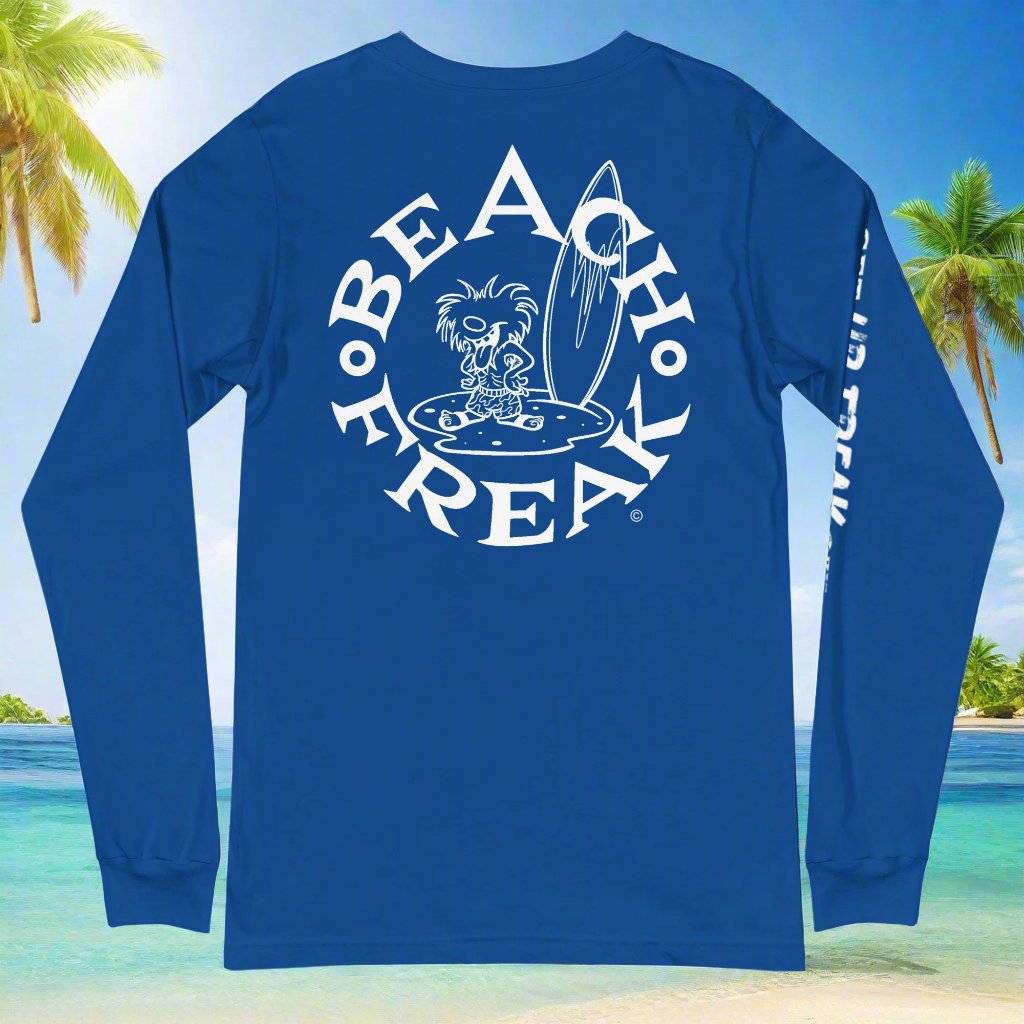 WHITE BEACH FREAK© LONG SLEEVE TEE