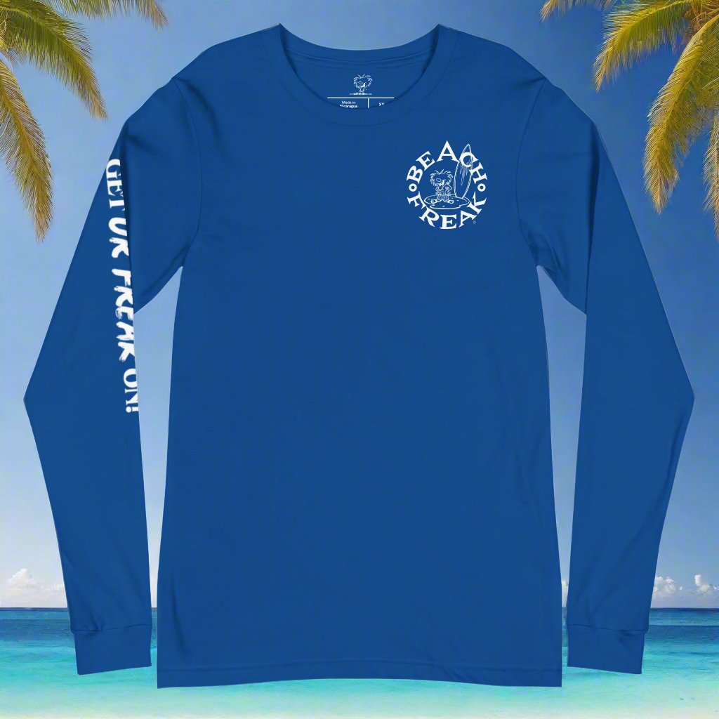 WHITE BEACH FREAK© LONG SLEEVE TEE