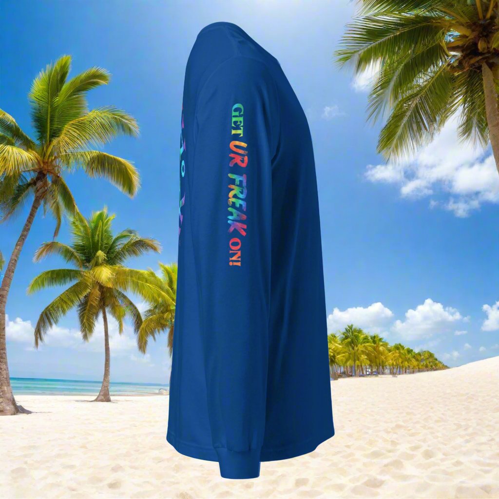 TIE-DYE BEACH FREAK© LONG SLEEVE TEE