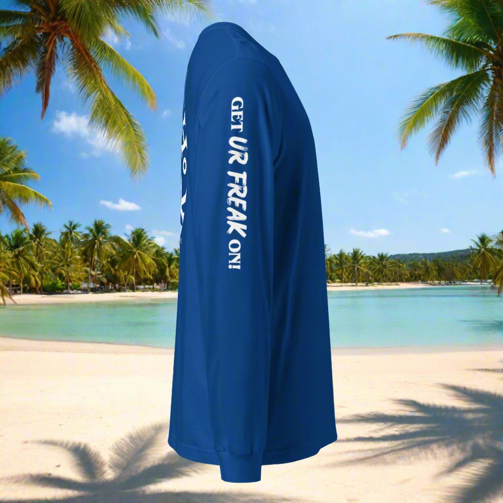 WHITE BEACH FREAK© LONG SLEEVE TEE