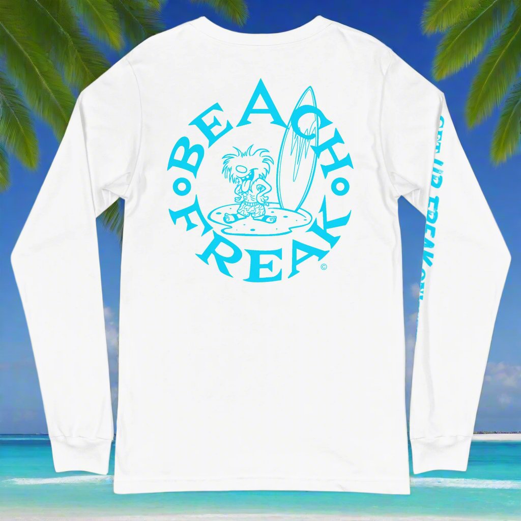 NEON BLUE BEACH FREAK© LONG SLEEVE TEE