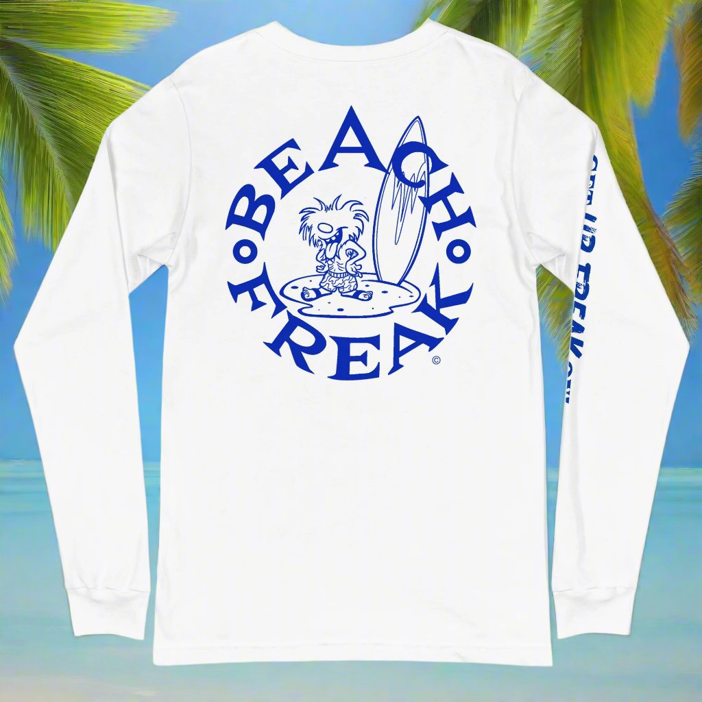 BLUE BEACH FREAK© LONG SLEEVE TEE