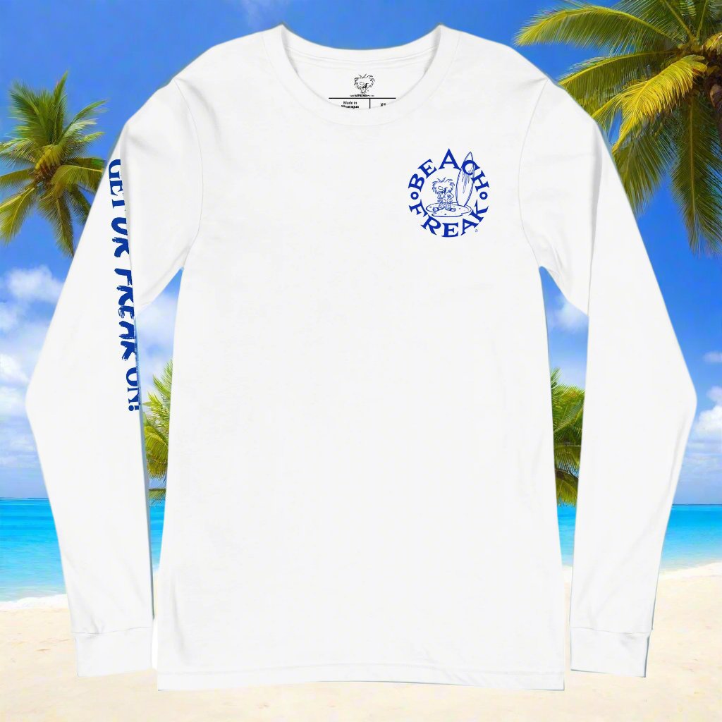BLUE BEACH FREAK© LONG SLEEVE TEE