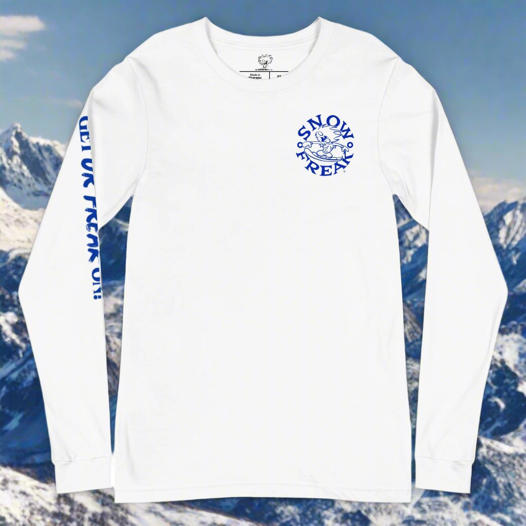 BLUE SNOW FREAK© LONG SLEEVE TEE