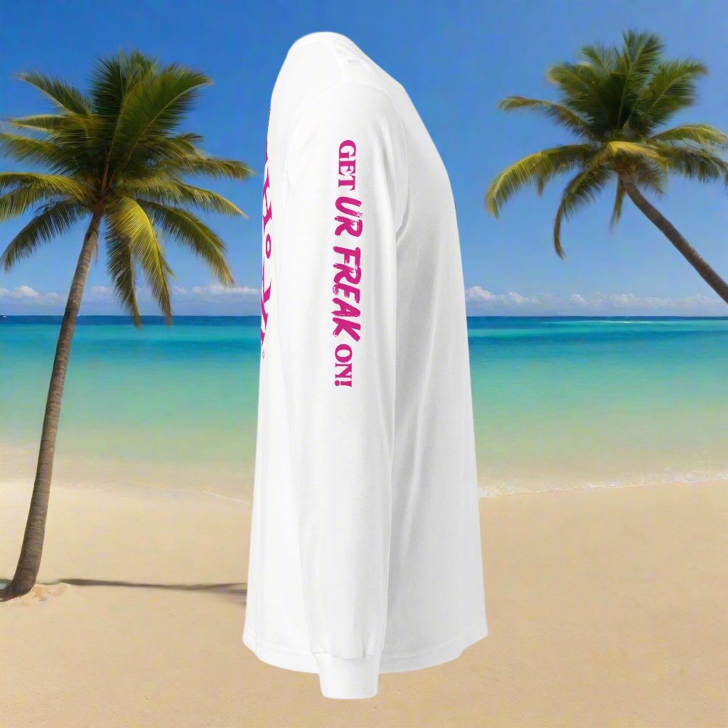 PINK BEACH FREAK© LONG SLEEVE TEE