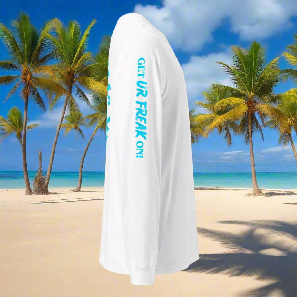 NEON BLUE BEACH FREAK© LONG SLEEVE TEE