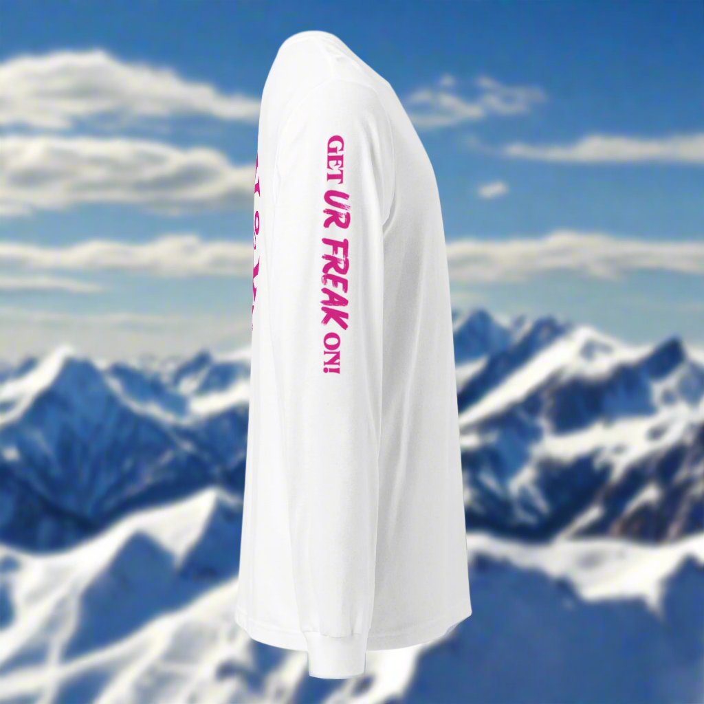 PINK SNOW FREAK© LONG SLEEVE TEE