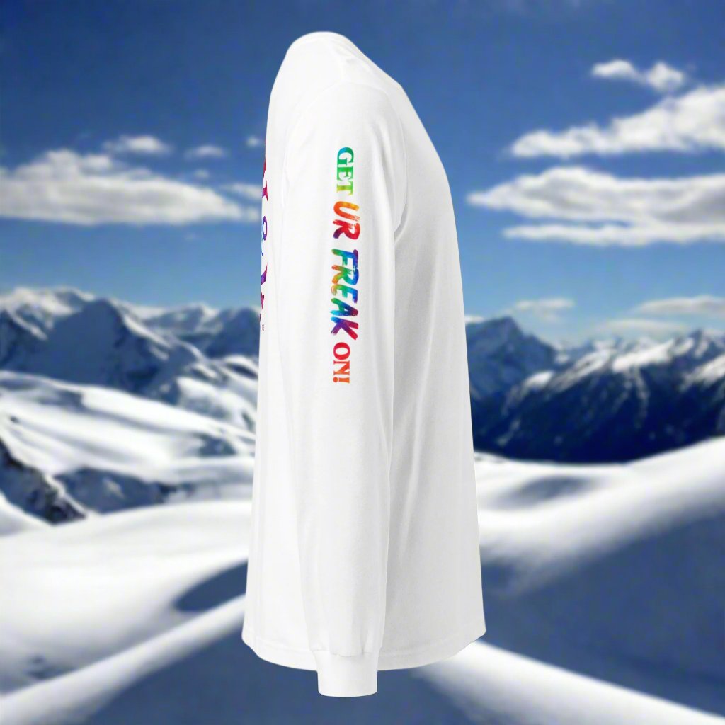TIE-DYE SNOW FREAK© LONG SLEEVE TEE