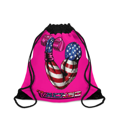 Copy of JACKED™ WOMEN'S 'FLEX' USA Drawstring Bag