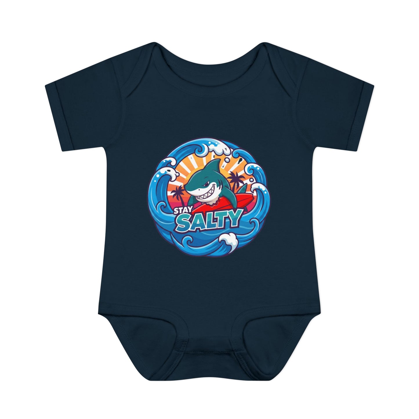 STAY SALTY - BEACH FREAK© BABY BODYSUIT
