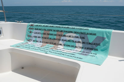 KNOTTY BY NATURE MUY GRANDE 36" X 72" - BEACH FREAK© MINK COTTON TOWEL