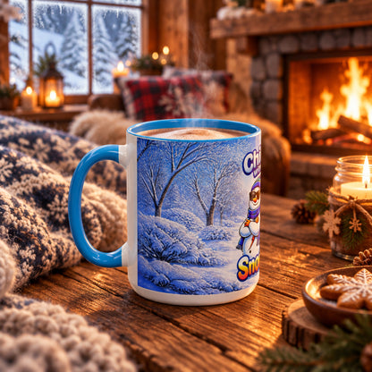 CHILLIN WITH MY SNOWMIES - SNOW FREAK© 15 OZ. MUG