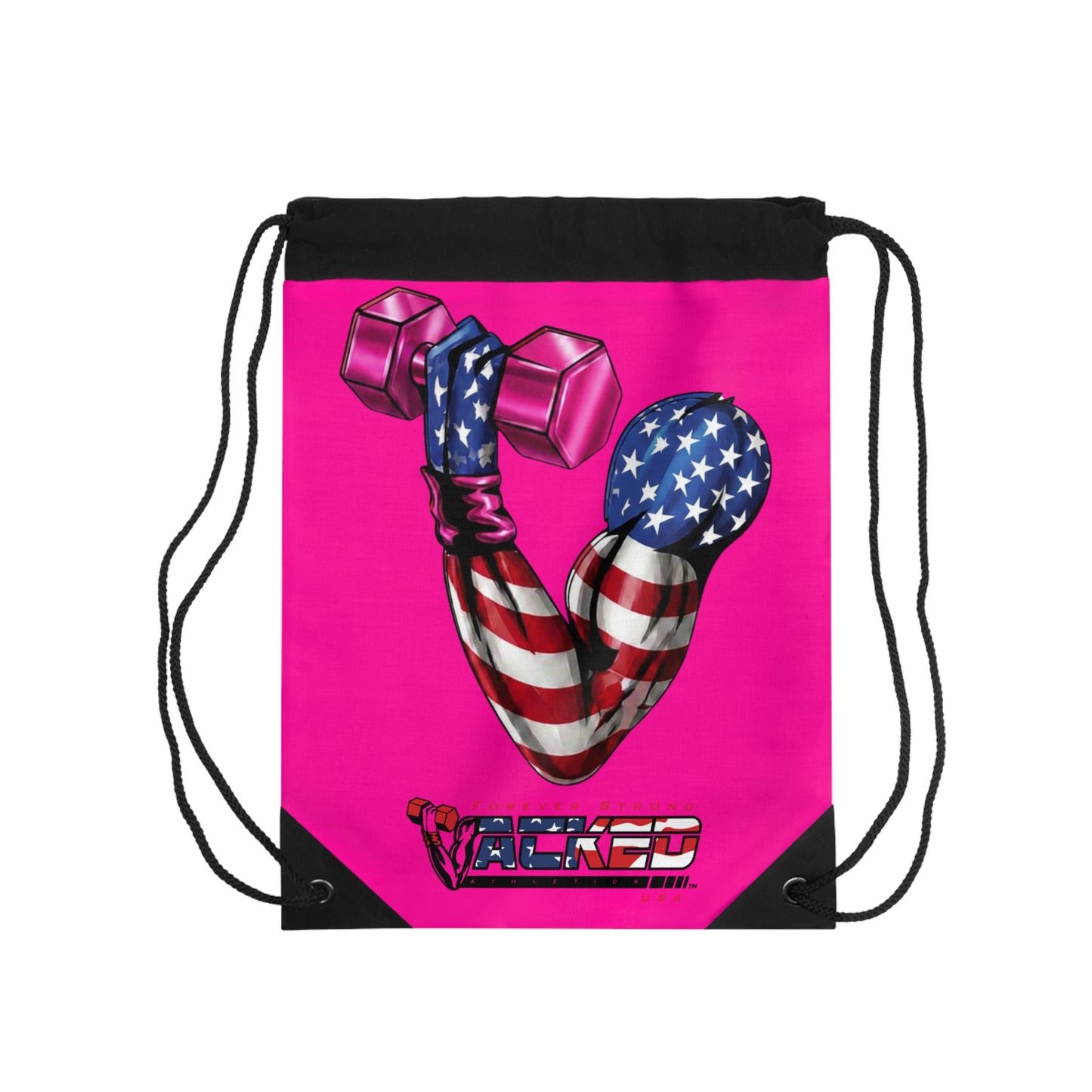 Copy of JACKED™ WOMEN'S 'FLEX' USA Drawstring Bag
