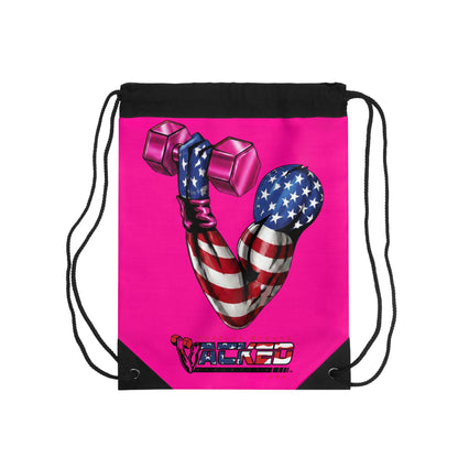 Copy of JACKED™ WOMEN'S 'FLEX' USA Drawstring Bag