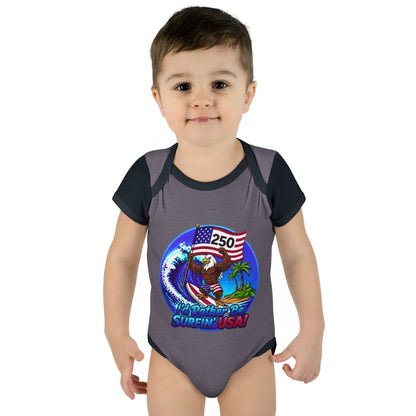 SURFIN' USA FREEDOM 250 LIMITED EDITION - BEACH FREAK© BABY BODYSUIT