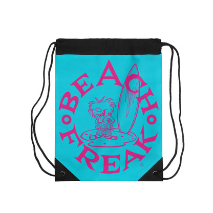PINK BEACH FREAK© Drawstring Bag