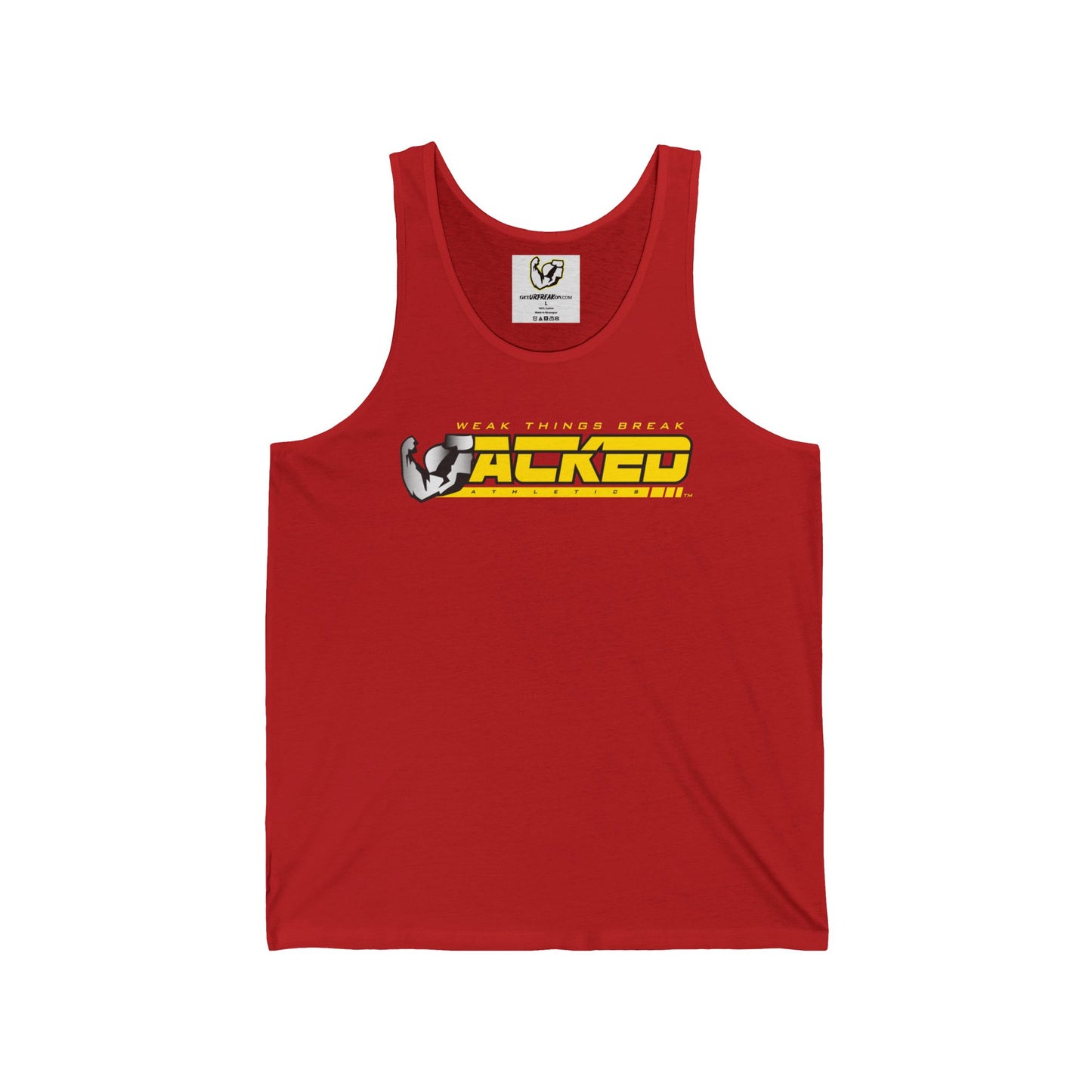 JACKED™ 'WEAK THINGS BREAK' MEN'S TANK