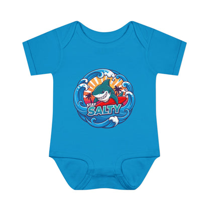 STAY SALTY - BEACH FREAK© BABY BODYSUIT