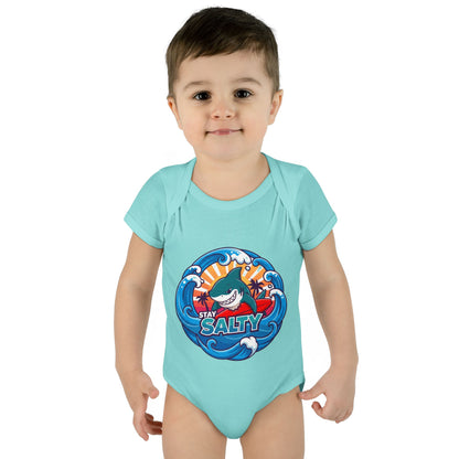 STAY SALTY - BEACH FREAK© BABY BODYSUIT
