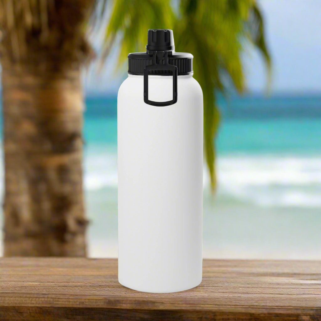 MIAMI BEACH FREAK© Stainless Steel SPORT Water Bottle