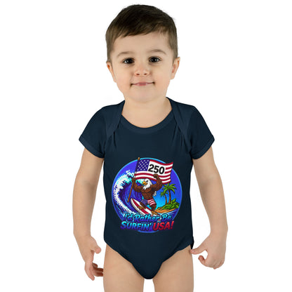 SURFIN' USA FREEDOM 250 LIMITED EDITION - BEACH FREAK© BABY BODYSUIT