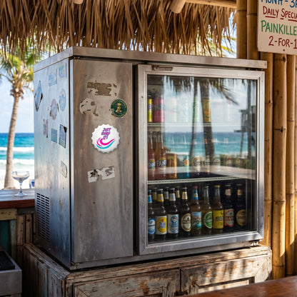 JUST SURF IT! - BEACH FREAK© Magnetic Bottle Opener