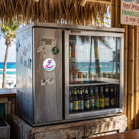 JUST SURF IT! - BEACH FREAK© Magnetic Bottle Opener