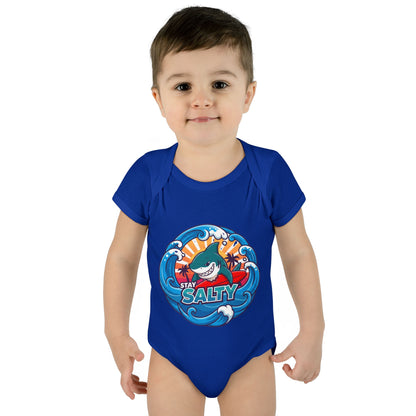 STAY SALTY - BEACH FREAK© BABY BODYSUIT